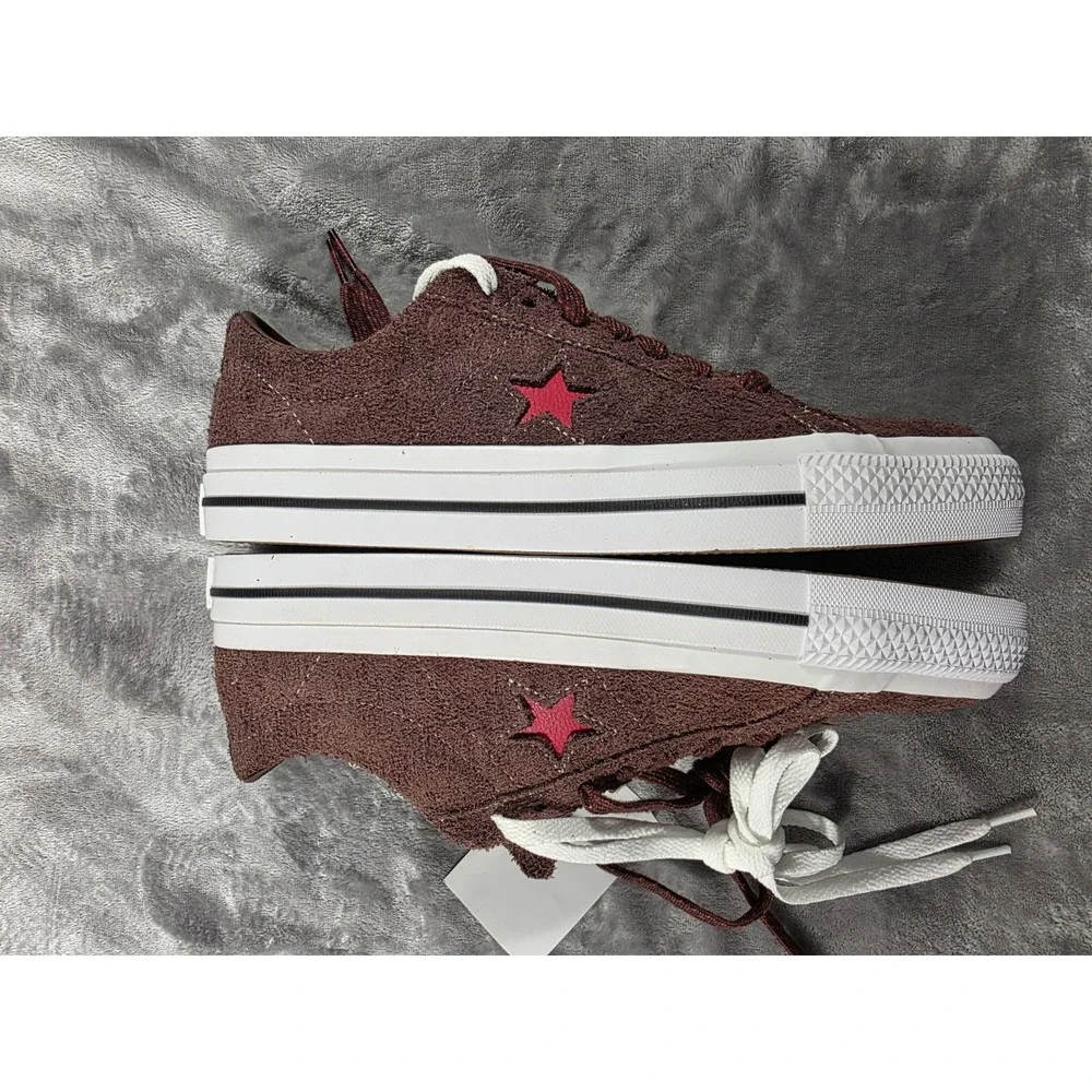 Converse One Star Pro Ox Eternal Earth Red White Skate Shoes 8.5 M/ 10 W‎